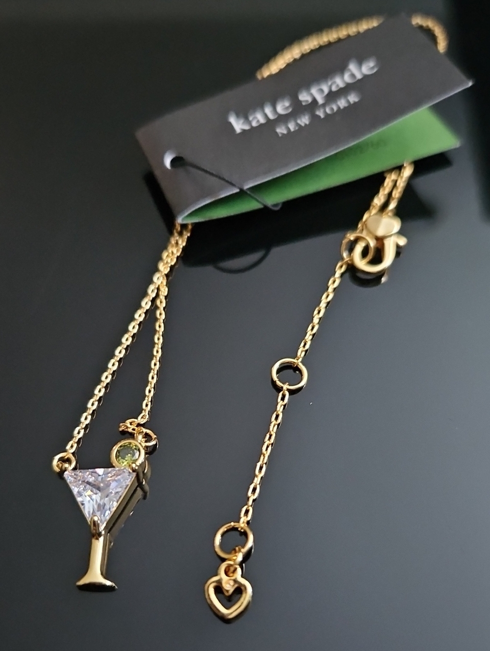 Kate Spade Shaken Or Stirred Necklace/ Earring Set - Picture 6 of 8